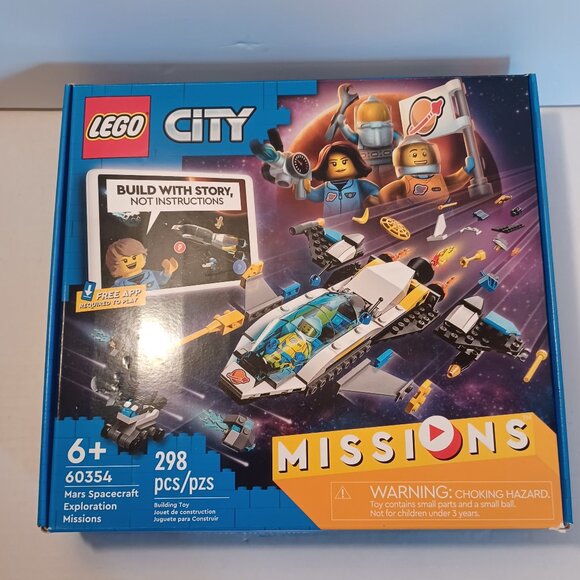 Lego City Mars Spacecraft Exploration Missions 60354 Digital Building Toy Set - Picture 1 of 4